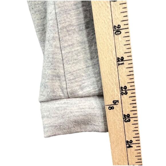 Hi Line Jacket Womens XS Gray Wool Blend Asymmetrical Button Utility Moto Cozy - Picture 9 of 14